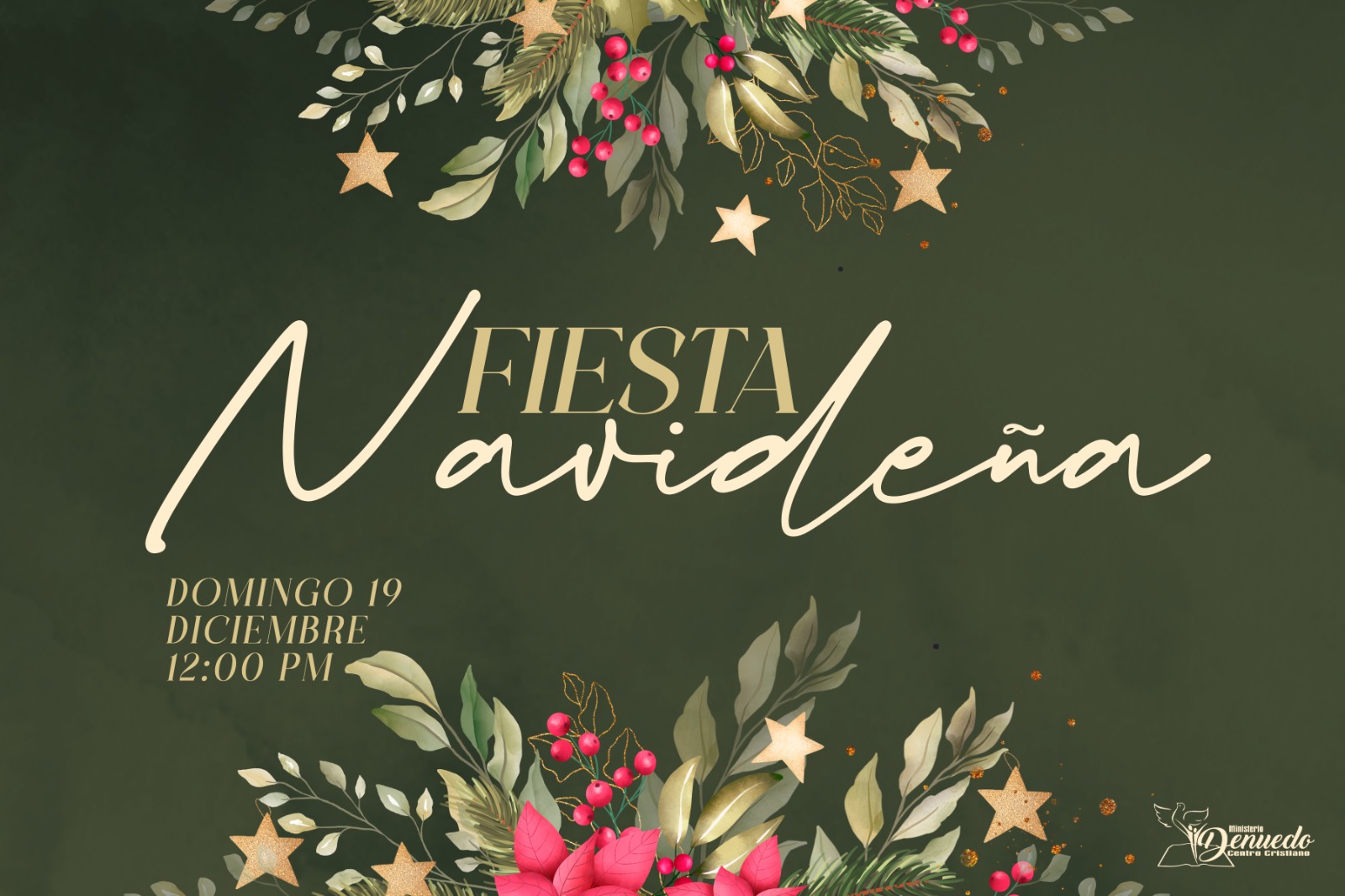 Portada Fiesta Navideña Ministerio Denuedo