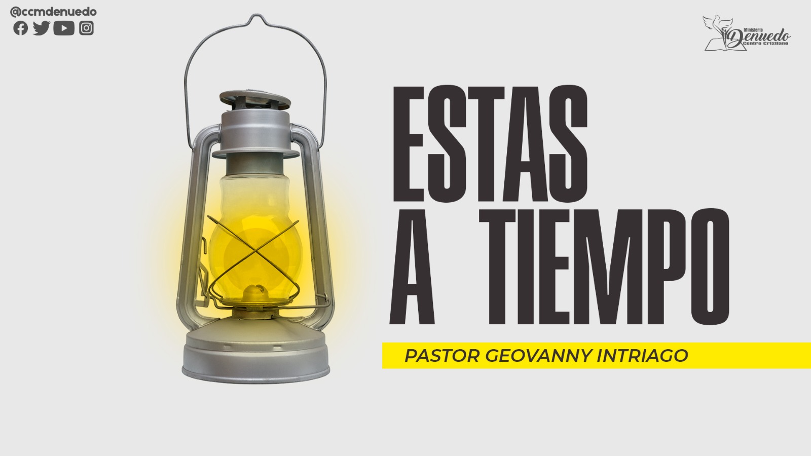 predica estás a tiempo - ministerio denuedo