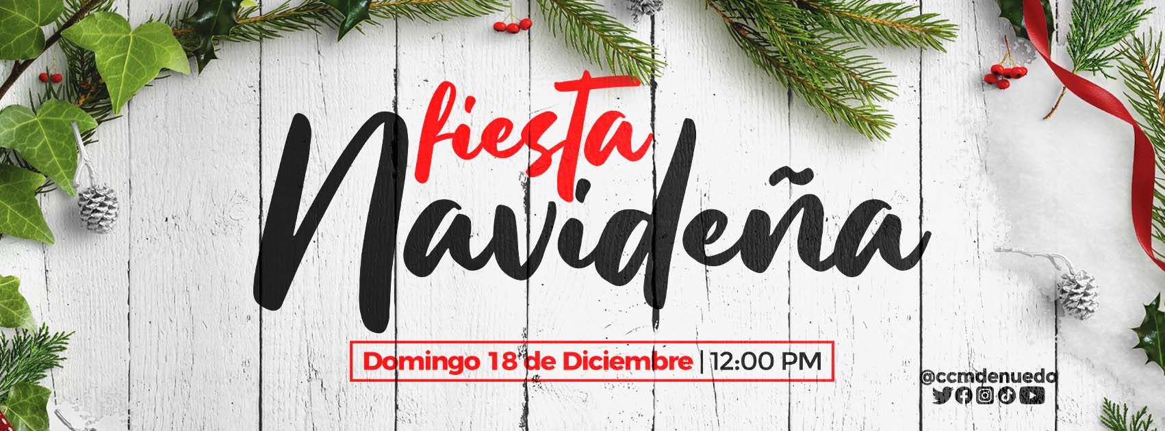 Fiesta Navideña - Iglesia en España - Ministerio Denuedo