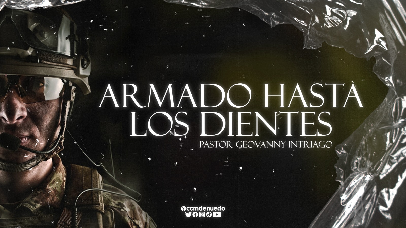 Prédicas cristianas en español - guerra espiritual - armado hasta los dientes - Ministerio Denuedo - Iglesia en España