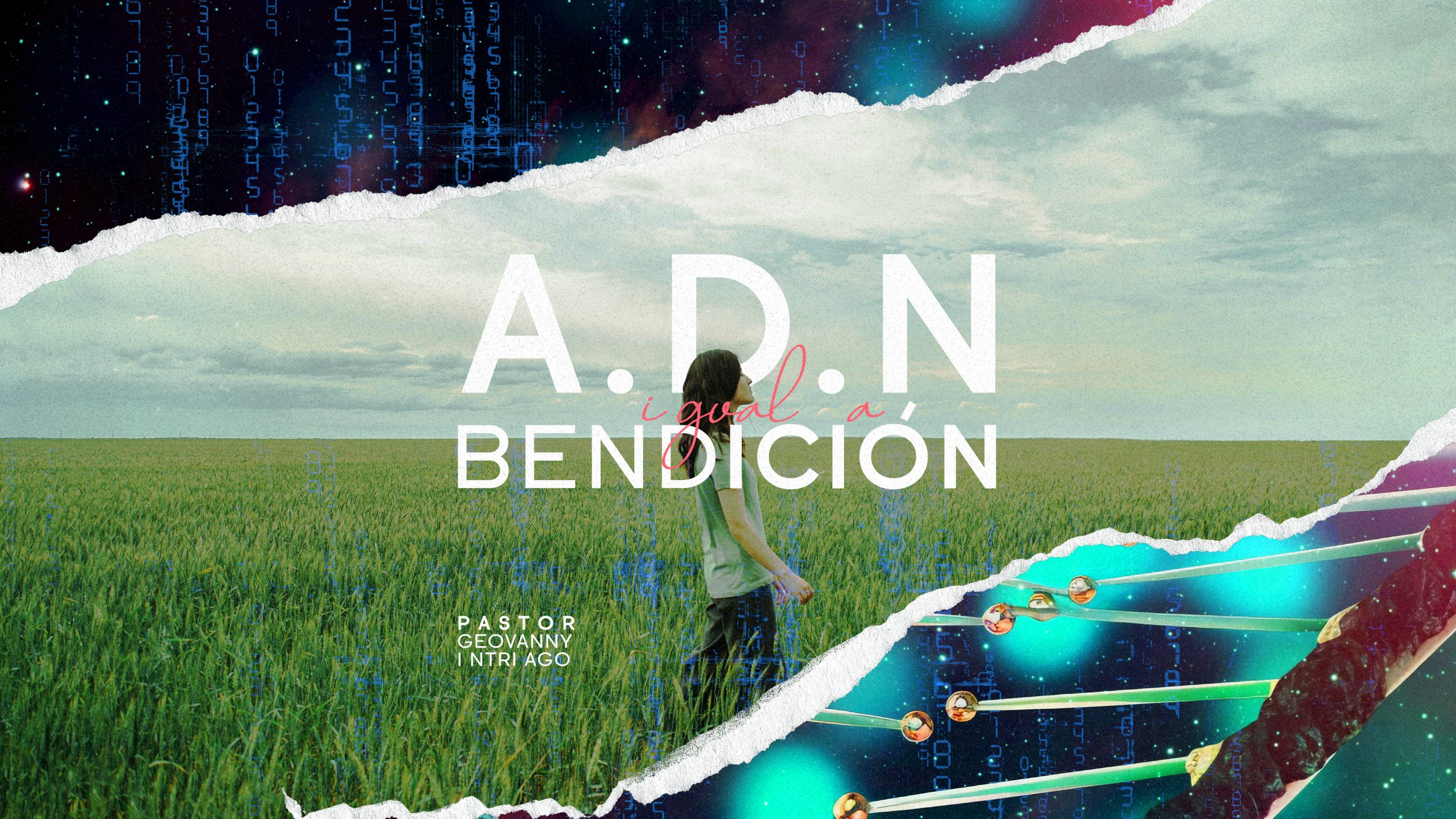 A.D.N = Bendición - mensaje cristiano - iglesia en madrid - Madrid - España - Dios - Jesús - Espíritu Santo